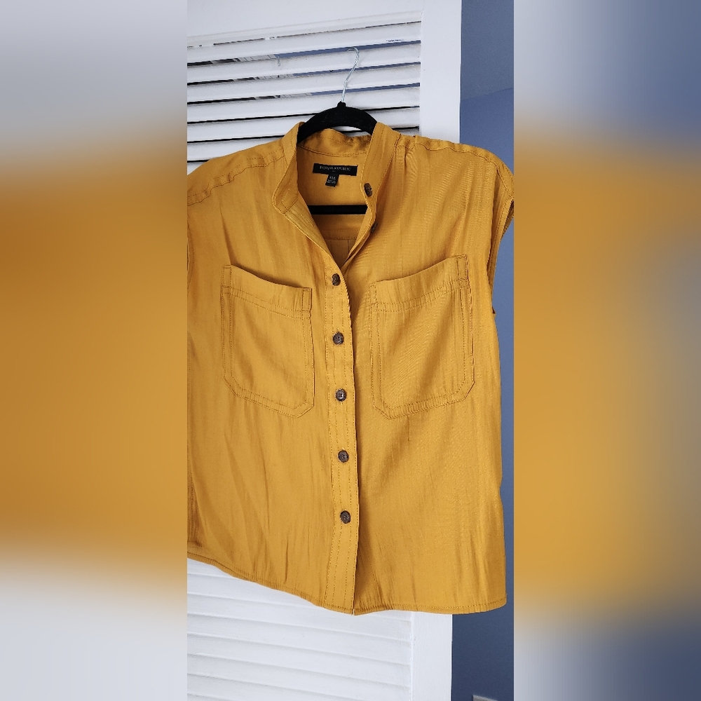 Banana Republic Silk Shirt with Pockets